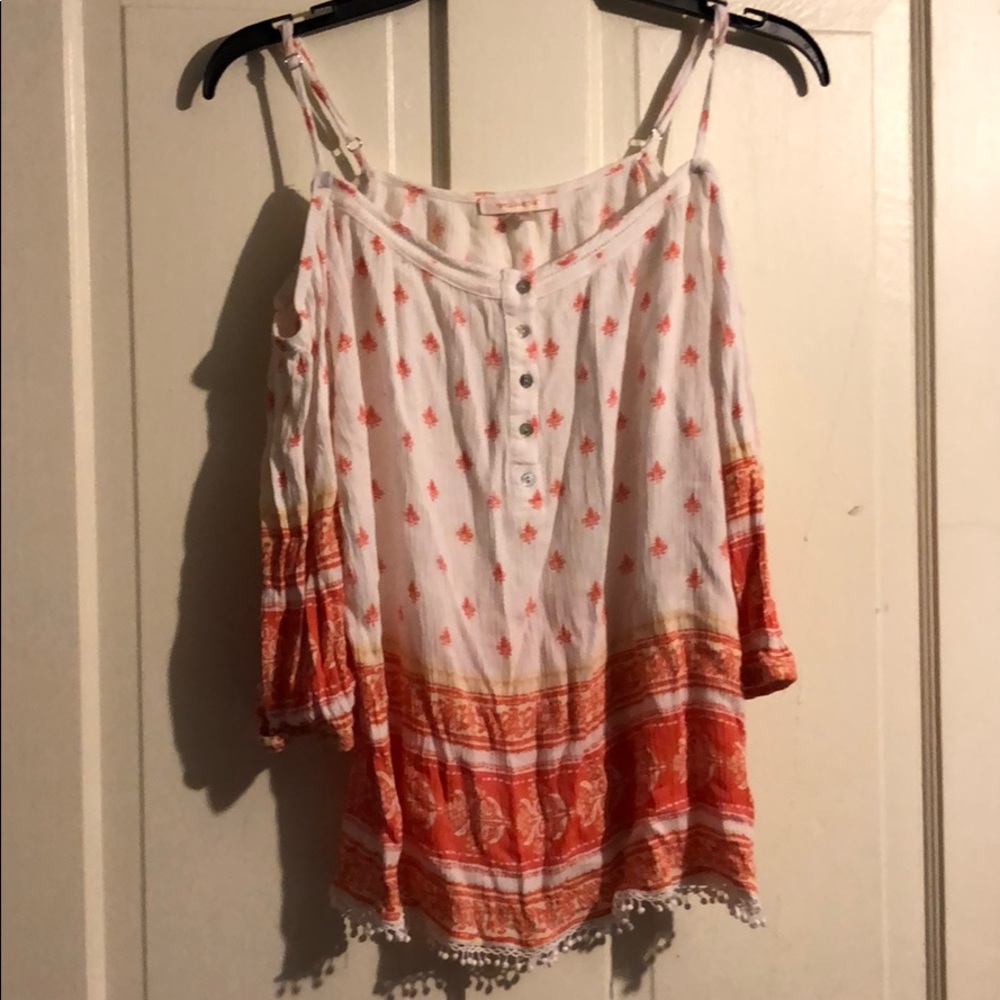 Stitchfix Skies Are Blue Kirkpatrick Cold Shoulder